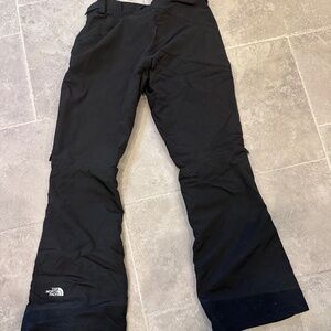 Womens The North Face Hyvent Insulated ski pants Black Small